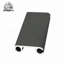 black aluminium extrusion profile for tent keder